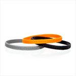 JPS14100D 1/4 Silicone Band with Debossed Custom Imprint